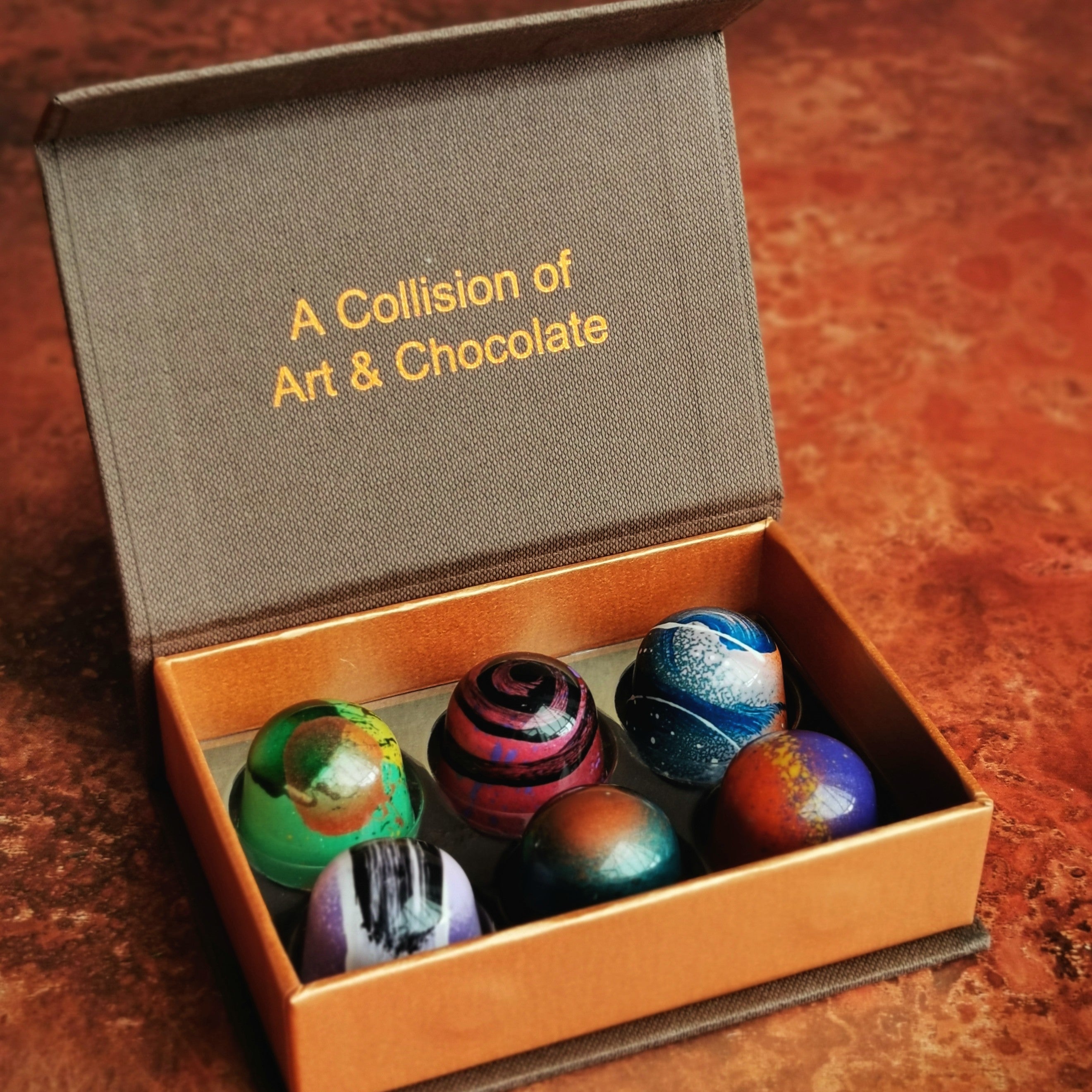 Custom Box - Artisan Chocolates by Wood Row Chocolates