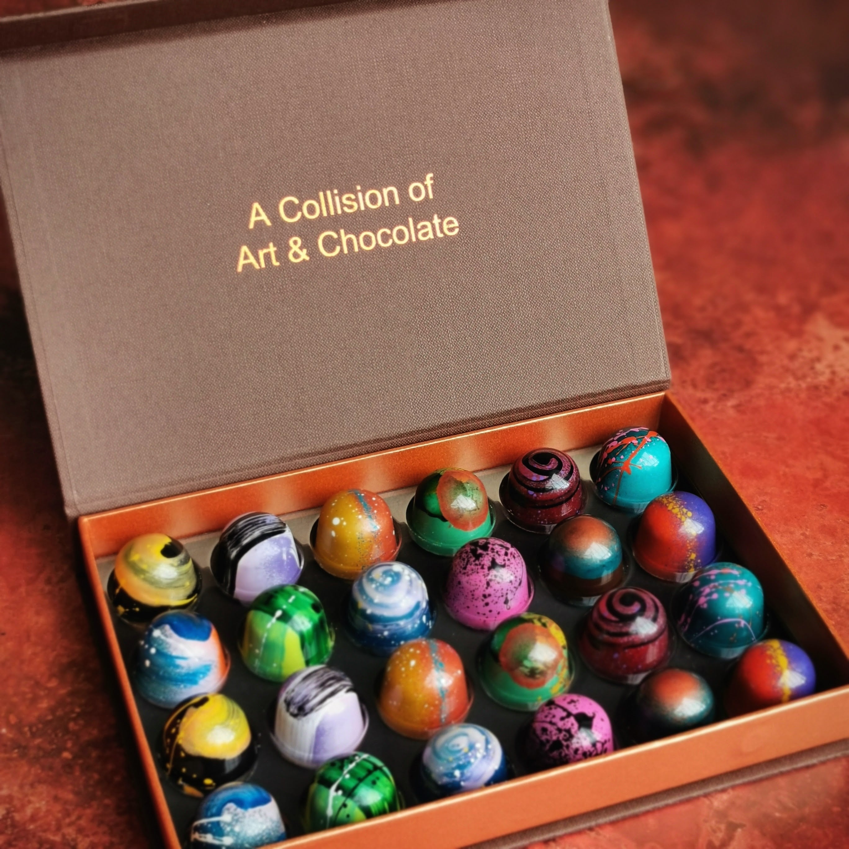Custom Box - Artisan Chocolates by Wood Row Chocolates