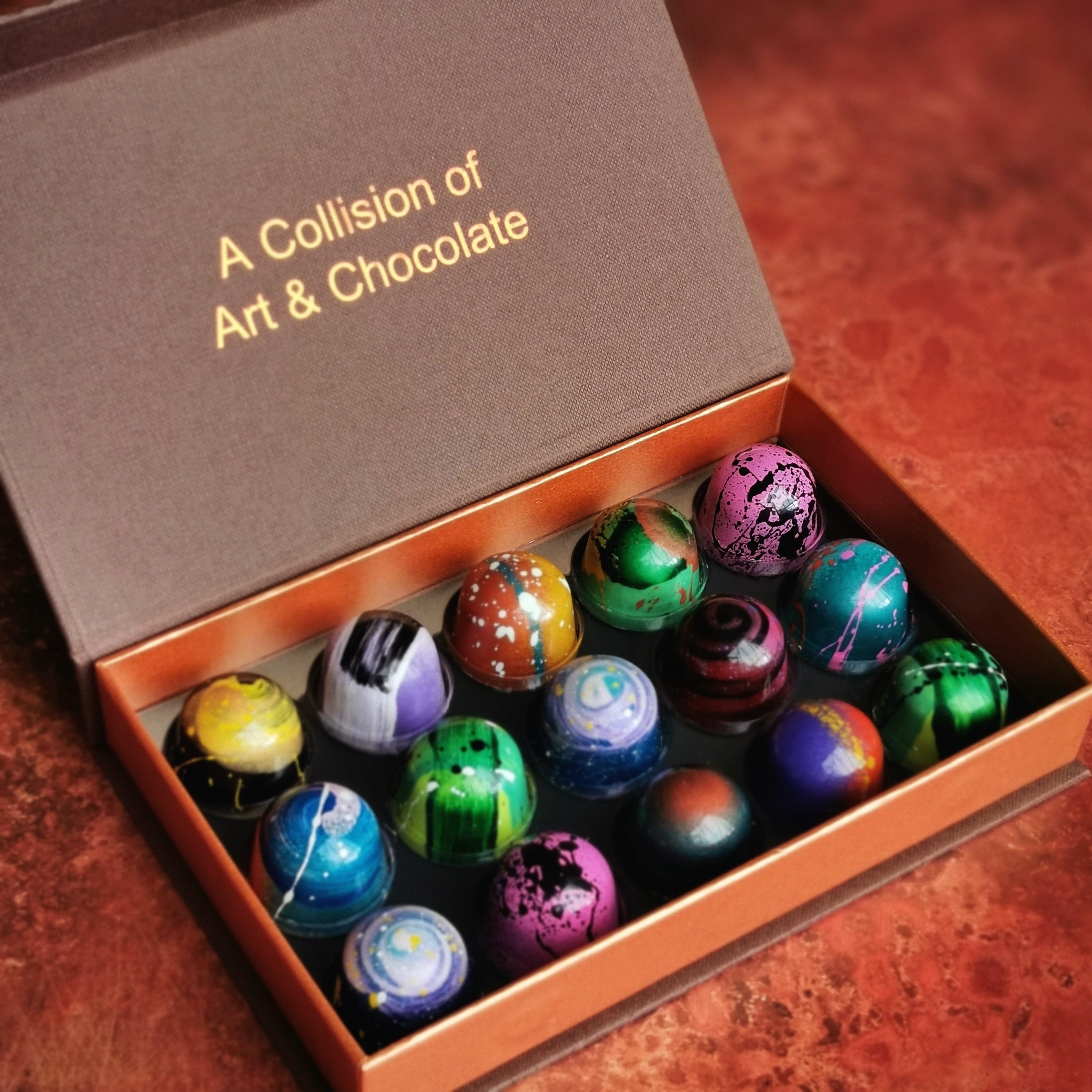 Custom Box - Artisan Chocolates by Wood Row Chocolates