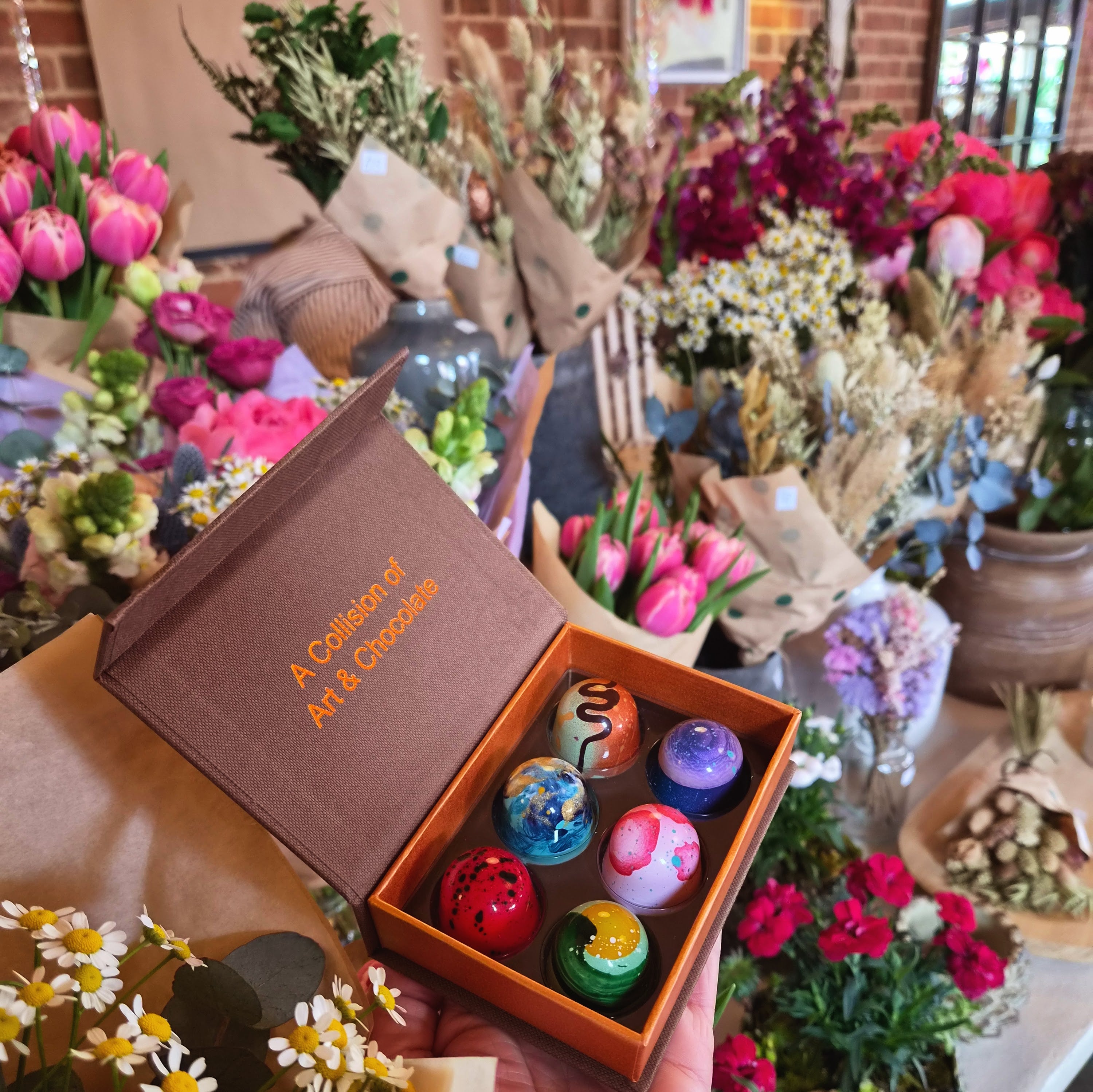 Custom Box - Artisan Chocolates by Wood Row Chocolates