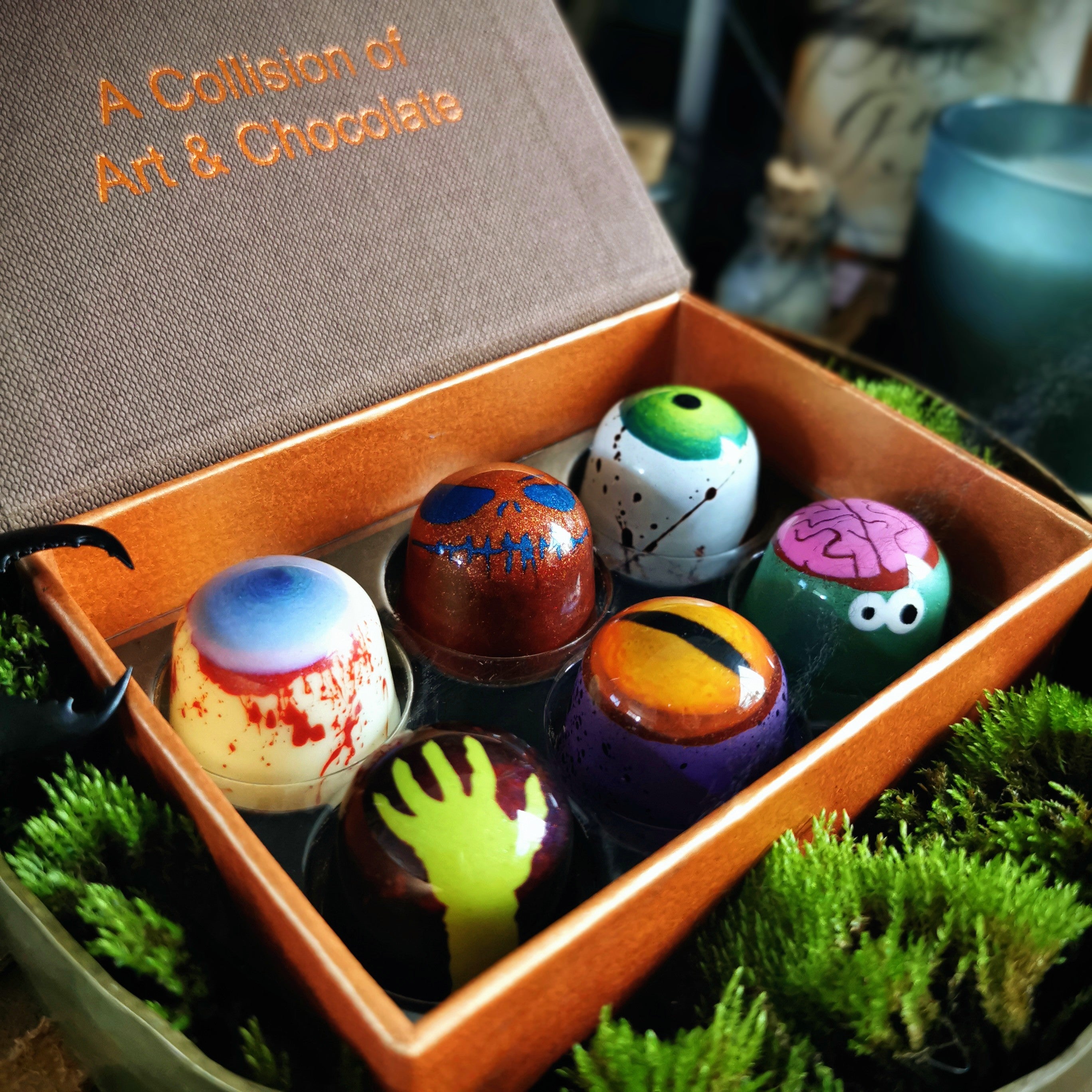 Halloween - Despatching on Wed 15th Oct - Artisan Chocolates by Wood Row Chocolates