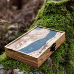 Handcrafted Wooden Display Box - Artisan Chocolates by Wood Row Chocolates