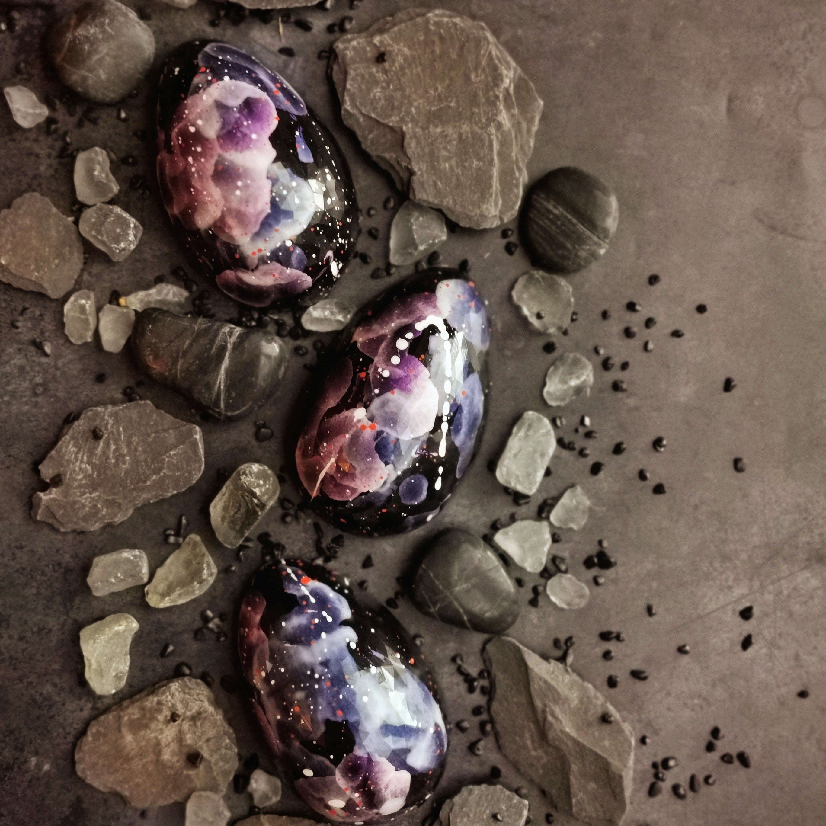 Filled Half Easter Egg - Apple Caramel Marshmallow Crisp - Artisan Chocolates by Wood Row Chocolates