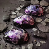 Filled Half Easter Egg - Apple Caramel Marshmallow Crisp - Artisan Chocolates by Wood Row Chocolates